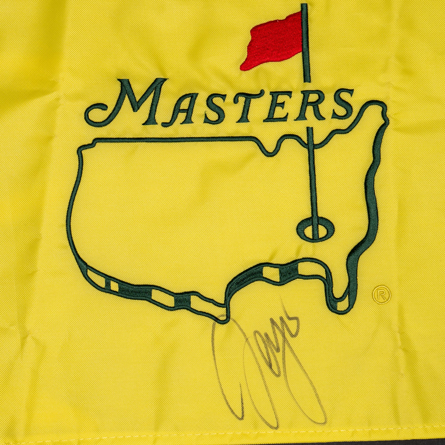 Bandera del Masters Firmada por Sergio García – Campeón del 2017